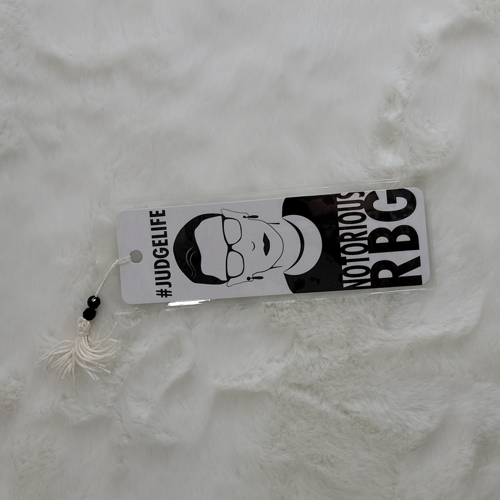 Ruth Bader Ginsburg Notorious RBG Bookmark #judgelife